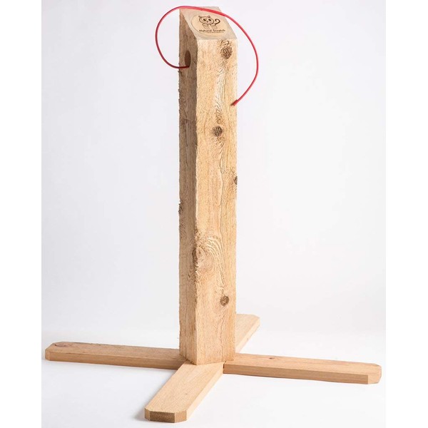 Natural Scratch Cat Scratching Post (Cedar, 32" Height)
