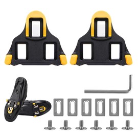 SPD Cleats for Cycling Shoes - Compatible with Shimano SPD-SL & SPD SH51 Cleat Systems, Indoor & Outdoor Bike Pedal Cleat Set for Road and MTB Cycling, Durable & Lightweight Performance Upgrade