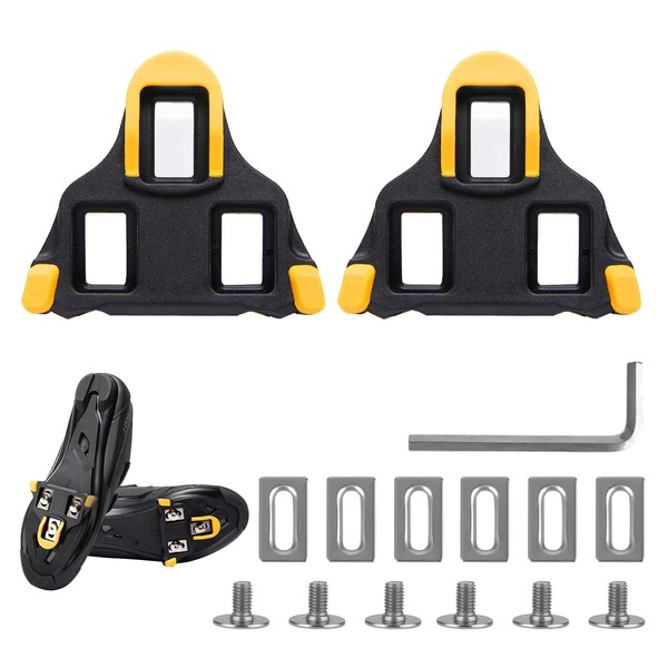 SPD Cleats for Cycling Shoes - Compatible with Shimano SPD-SL