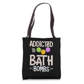 Bath Bombs Making Bathing Bomb Bubble Lavender Tote Bag
