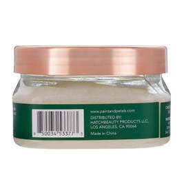 PAINT&PETALS Cranberry & Rose Scented Body Scrub, Provides A Radiant Glow with Exfoliating Salt & Sugar Crystals, Nourishes Skin with Shea Butter, A Chic Addition to Any Bathroom, 10.6 Oz