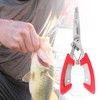 Fishing Split Ring Pliers,Fishing Gear | Upgraded Multi-Function Saltwater Resistant