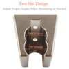 Handheld Shower Head Bracket with Two Slot, Aomasi Bidet Sprayer