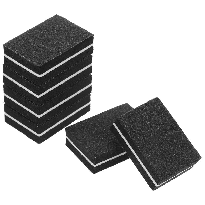 Minkissy 250pcs Dual-sided Block Nail File for Manicure and Pedicure