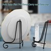 4 PCS Iron Display Stand, Mini Easel Stand , Foldable