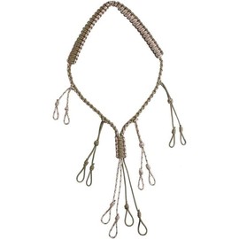 Duck Call Lanyard Paracord  Goose Calls 12/16/20 Adjustable Loops Outdoor  Gear for Pheasant Waterfowl Hand Braided Necklace - Color: Khaki