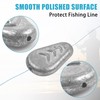 No Roll Sinker Fishing Weights Sinkers, Catfish Sinkers Flat Inline