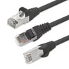 1aTTack.de Netzwerkkabel CAT 5e folien und geflechtgeschirmt SFTP Netzwerk Patch-Kabel