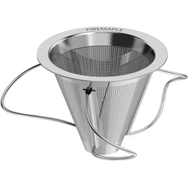 Fire-Maple Foldable Pour Over Coffee Filter Stainless Steel Coffee Dripper Collapsible Percolator for Home Outdoor
