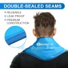 Relaxcoo Neck Ice Pack Wrap, Reusable Gel Ice Pack for