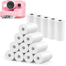 MIARALA 15 Rolls Instant Camera Refill Print Paper, HD Kidizoom Print Camera Paper Refill for Most Kids Instant Camera (57X25mm)