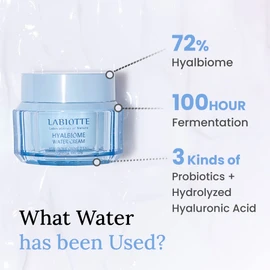 labiotte hyalbiome water cream