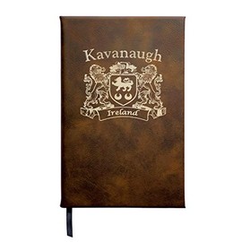 Kavanaugh Irish Coat of Arms Leather Journal