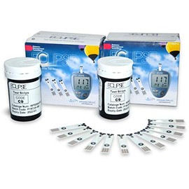 ECLIPSE - Tiras Reactivas - Tiras Reactivas para la Determinación de la Glucemia - Caja con 50 piezas