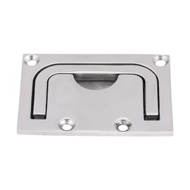 Boat Hatch Handle Flush-Mounted Hatch Cabinet Lifting Handle Stainless Steel for Marine Yacht