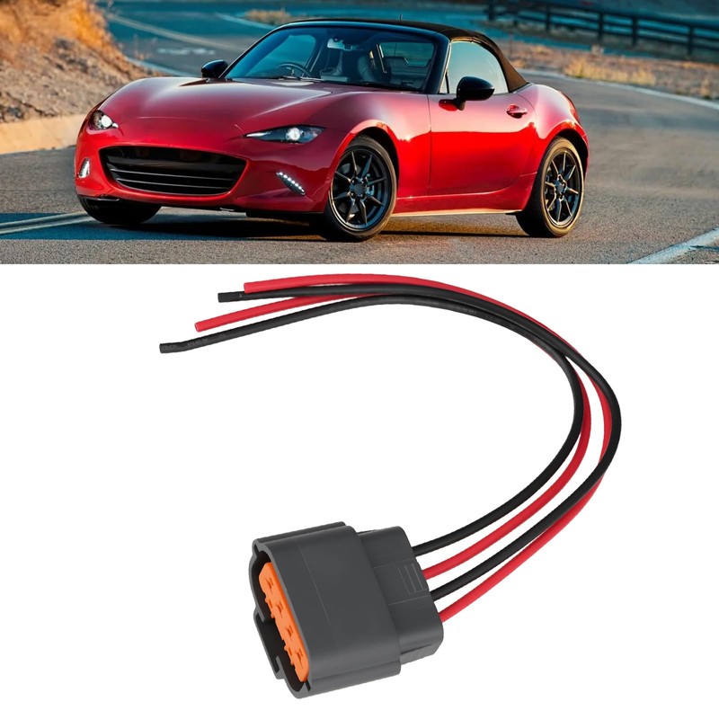 OTOTEC 4 Pin Pre Wired Connector Cable Compatible with Mazda