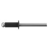 4.8mm x 10mm Jet Black Painted Colour Blind Pop Rivet