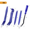 GOOACC 5PCS Auto Trim Removal Tool Kit No-Scratch Pry Tool