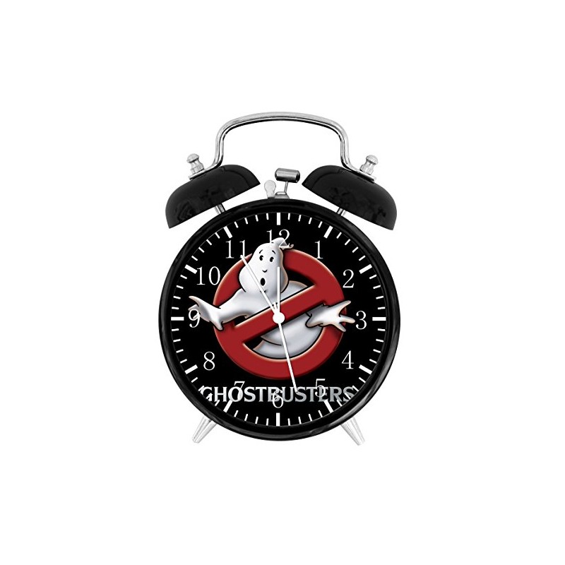 Hdecor Twin Bell Ghostbusters Alarm Desk Clock with Night Light