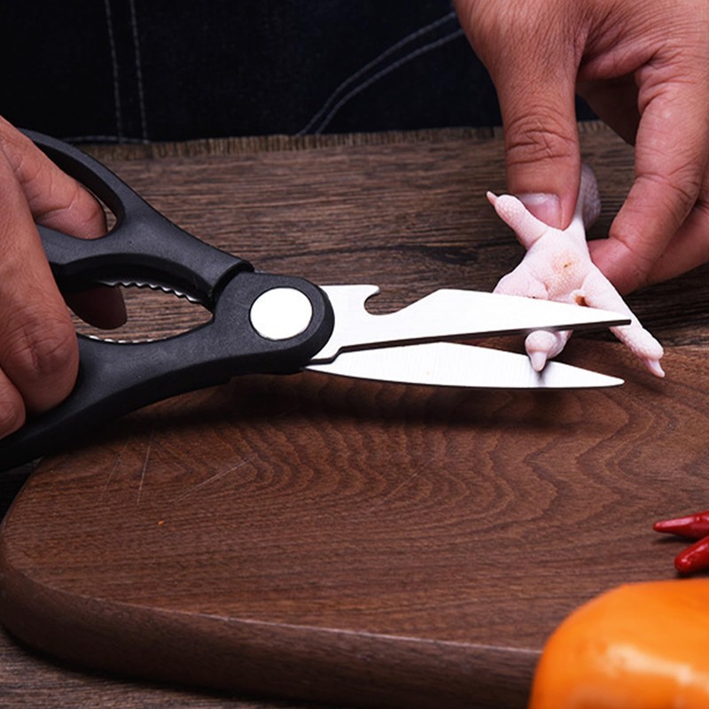 6pcs Stainless Steel Kitchen Knife Set, Nonstick Ceramic Coating Wave