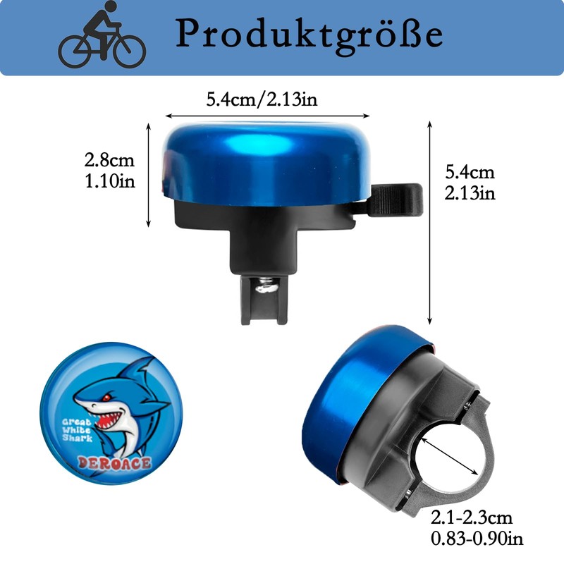 Bicycle Bell for Children's Bicycle, Boys Girls Gift for Birthday,