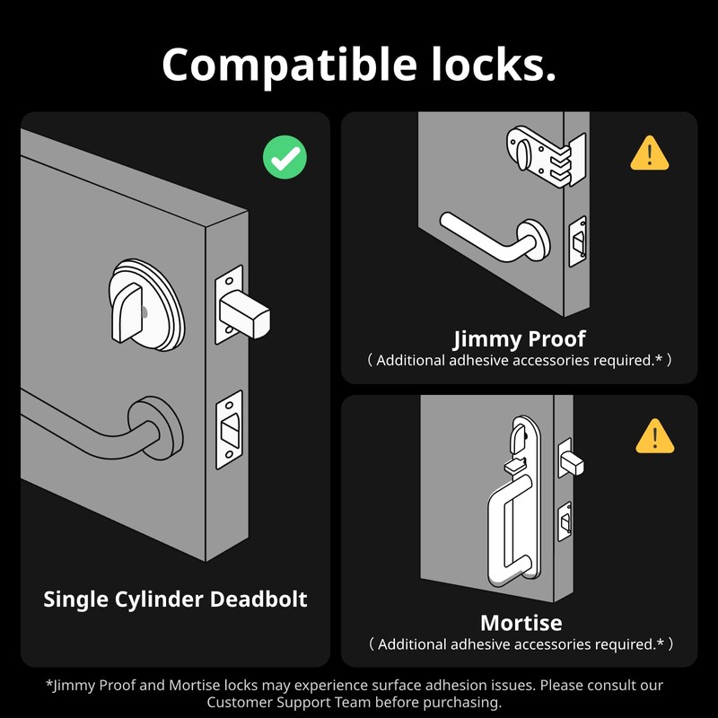 SwitchBot Smart Lock Pro, Keyless Entry Door Lock, Smart Door