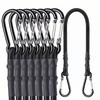 Carabiner Bungee Cords 2 ft Bungie Strap with Clips for