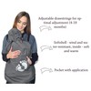 MijaCulture Softshell Warm Baby Universal Windproof Carrier Cover 4113 (Graphit/Baby