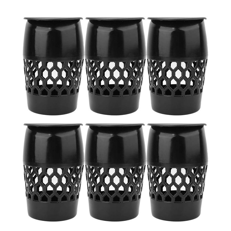 Glomora 6pcs Billiard Pockets, Plastic Billiard Pool Table Pockets, Pool