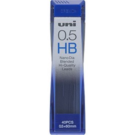 三菱鉛筆 uni ナノダイヤ シャープ替芯 0.5mm HB 黒 [1個] uni0.5-202ND