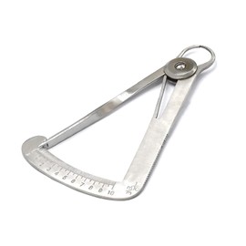 AAProTools Lwanson Dental Gauge Crown Measuring Spring Wax Caliper Vernier 0-10mm Diamonds Jewelry Stones Measure Tools