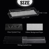 Empty Lash Boxes,30 Pack False Eyelash Packaging Customizable Lash Cases
