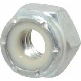Value Collection 1/4-20 UNC Grade 2 Hex Lock Nut with Nylon Insert