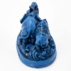 YISHUI Feng Shui C1008 Figurine Goods, Blue, Elephant and Rhinoceros,
