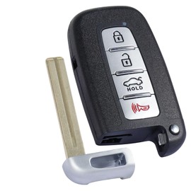 TOP-VIGOR Keyless Entry Remote Control Car Key Fob Replacement Compatible with Hyundai Veloster 2012 2013 2014 2015 2016 2017, 315Mhz Smart Chip 4 Button for SY5HMFNA04