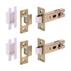HANDLEZONE® 2 Pack 76mm / 3 inch Antique Bronze Premium