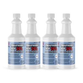 Phosphoric Acid 75% USP Food Grade - 4 Quart Bottles