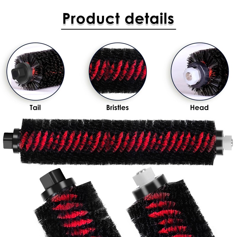 (3 Pack) S8 MaxV Ultra High Speed Cleaning Brushes Compatible