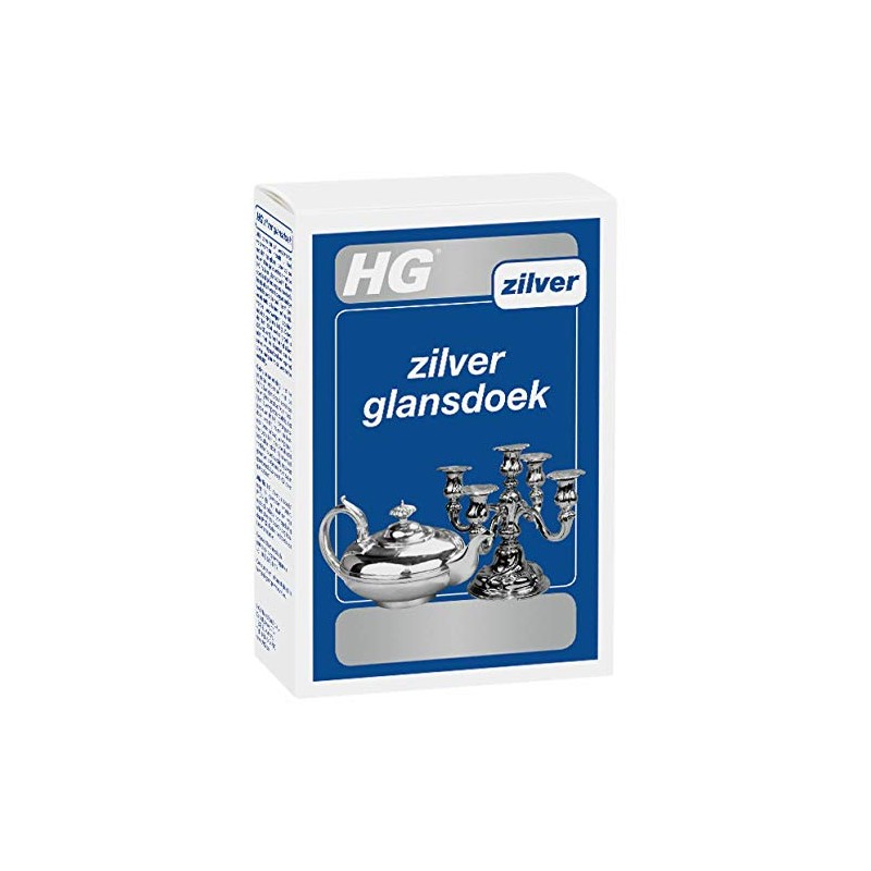 HG Silver Gloss Cloth, Professional Silver Polishing Cloth for Jewelry