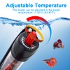 yotutun Aquarium Heater, 50 W Aquarium Heating Rod Adjustable with
