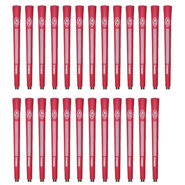 Avon Chamois Jumbo Red 25 Piece Golf Grip Bundle (