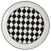 Split P Harlequin Salad Plate Set of 4