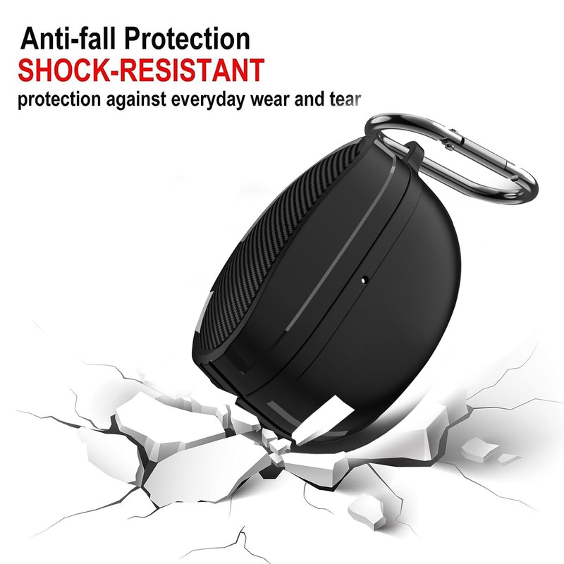 KZIOACSH Case for Sony WF-1000XM5, Ultra Slim [Shockproof] Rugged TPU