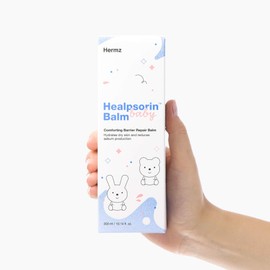 Healpsorin Baby Balm: Eczema & Cradle Cap Balm with Ceramide Blend, Comfrey Root, Prebiotics & Provitamin B5 - Dry Skin Cream Soothes Sensitive Skin, Loosens Skin Flakes and Helps Skin Regeneration