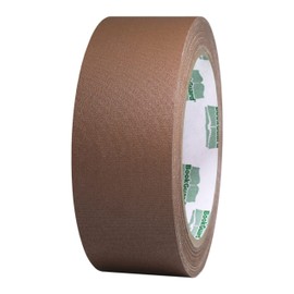 BookGuard 1-1/2 Inch Vinyl-Coated Cotton Cloth Bookbinding Repair Tape, 15 Yard Roll, Light Brown