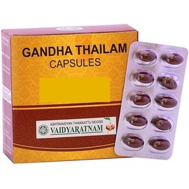 Generic Vaidyaratnam Gandha Tailam Soft Gel (100 Capsules) - by pharmacylife