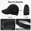 Foldable Wide Brim Sun Hat – Adjustable Quick-Drying Outdoor Hat