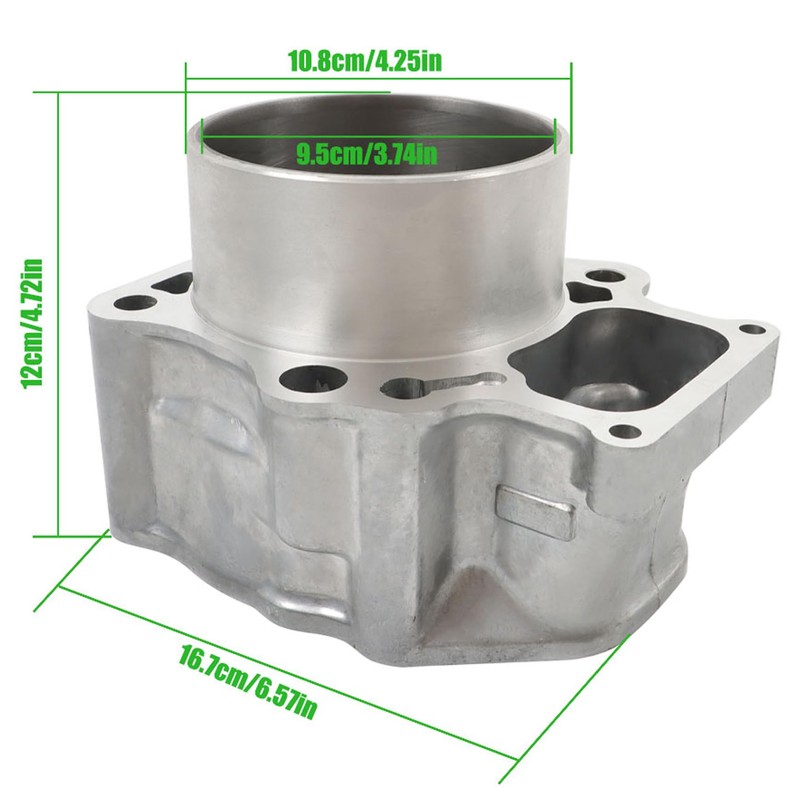 Silscvtt Cylinder Piston Top End Kit Replacement for Honda Pioneer