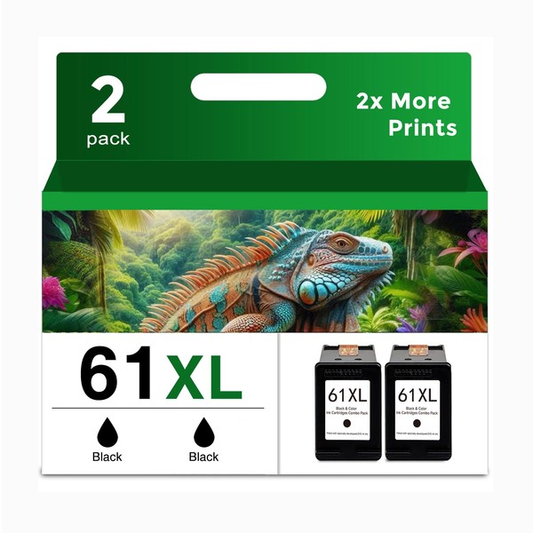 Skyink 61XL Balck Remanufactured Ink Cartridge Replacement for HP 61