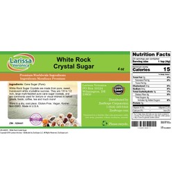 White Rock Crystal Sugar (4 oz, ZIN: 526441)